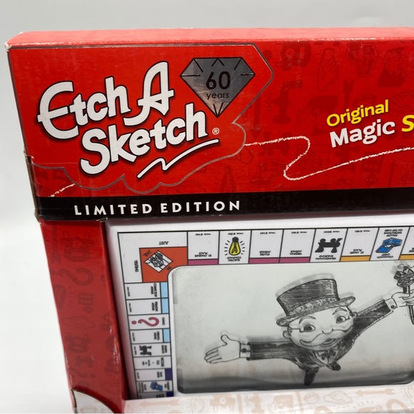T-Shirt Collector Etch A Sketch - Edition Limitée The Limited, Blanc, Taille L, Neuf Sans étiquette